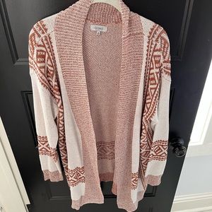 Oceanus open front cardigan